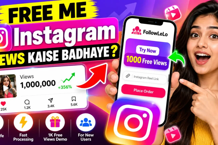Free Me Instagram Views Kaise Badhaye? Free Instagram Views Paane Ka Tarika (2027)