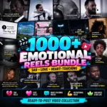 1000+ Emotional Reels Bundle – Sad, Heart Touching & Love Videos